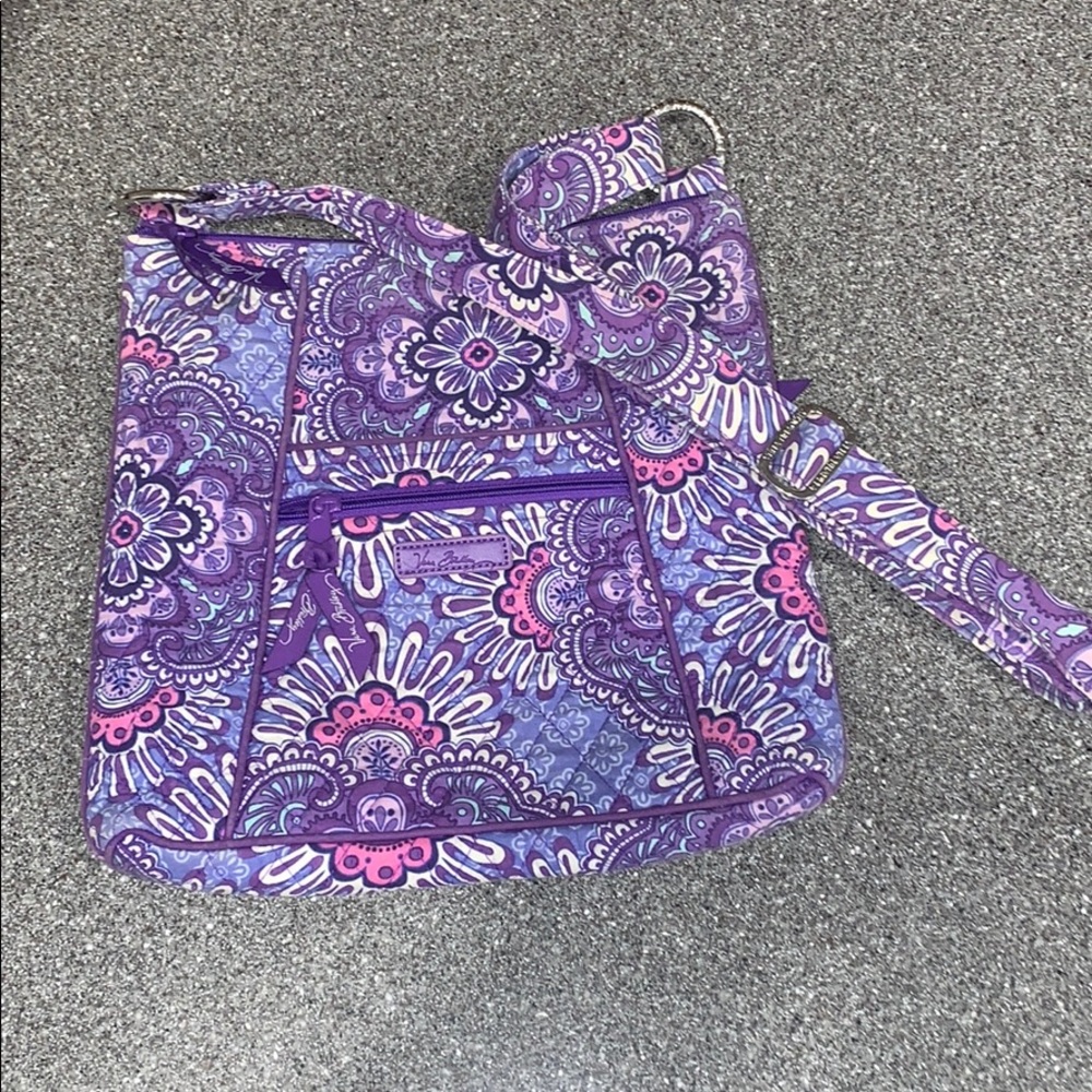 NWOT Vera Bradley Purple crossbody bag